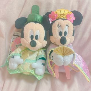 ディズニー(Disney)のディズニー ひなまつり2024 ぬいぐるみバッチ(キャラクターグッズ)