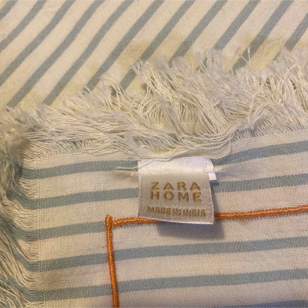 ZARA HOME(ザラホーム)のmaki♡様専用　新品　ZARA HOME フリンジストライプ　ランチョンマット インテリア/住まい/日用品のキッチン/食器(テーブル用品)の商品写真