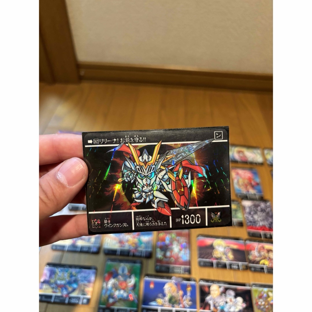 SD Gundam（BANDAI）(エスディーガンダム)の新SDガンダム　カードダス　フルコンプ エンタメ/ホビーのアニメグッズ(カード)の商品写真