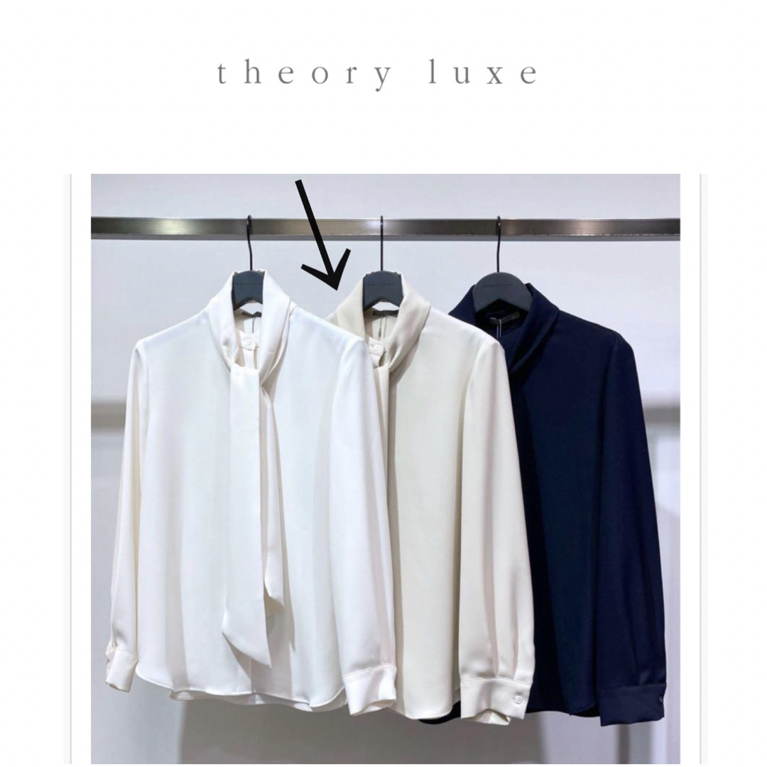 Theory luxe(セオリーリュクス)のtheory luxe オケージョンブラウス　2点セット レディースのトップス(シャツ/ブラウス(長袖/七分))の商品写真