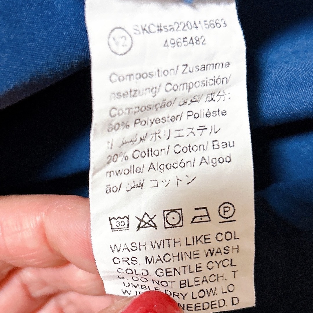 SHEIN(シーイン)のSHEIN リボン付き ワンピース 70～80 サイズ 12～18ヶ月 送料無料 キッズ/ベビー/マタニティのベビー服(~85cm)(ワンピース)の商品写真
