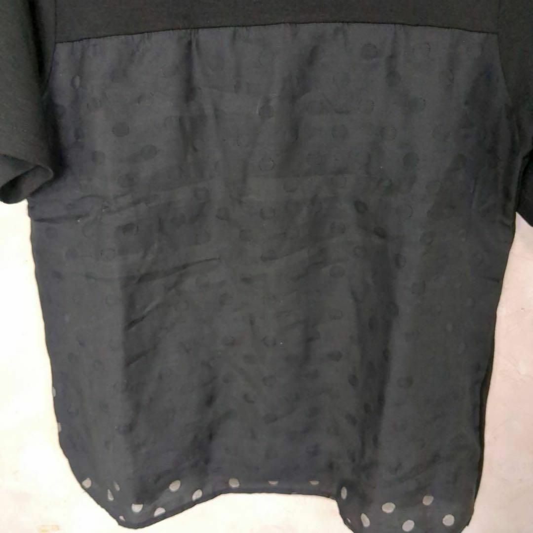 【M】CP CUBE   半袖　カットソー　Tシャツ　水玉　ドット レディースのトップス(Tシャツ(半袖/袖なし))の商品写真