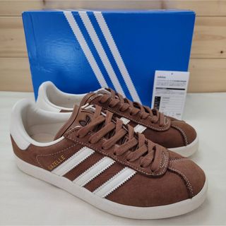 アディダス(adidas)のアディダス ガゼル 85 ブラウン 24.5㎝(スニーカー)