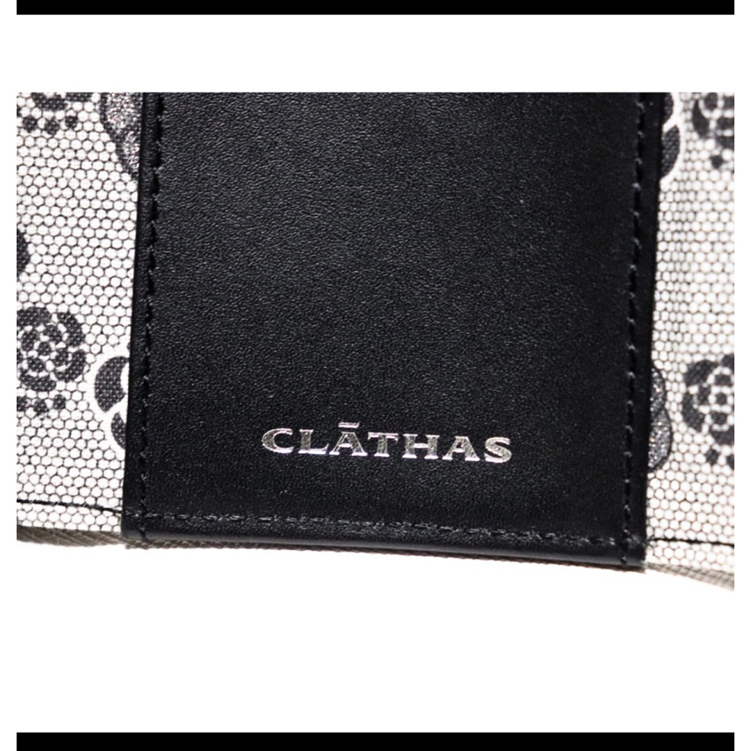CLATHAS(クレイサス)の＜クレイサス＞ 新品【ルチル】内側カメリア柄チ エーン付きレザー3連キーケース レディースのファッション小物(キーケース)の商品写真