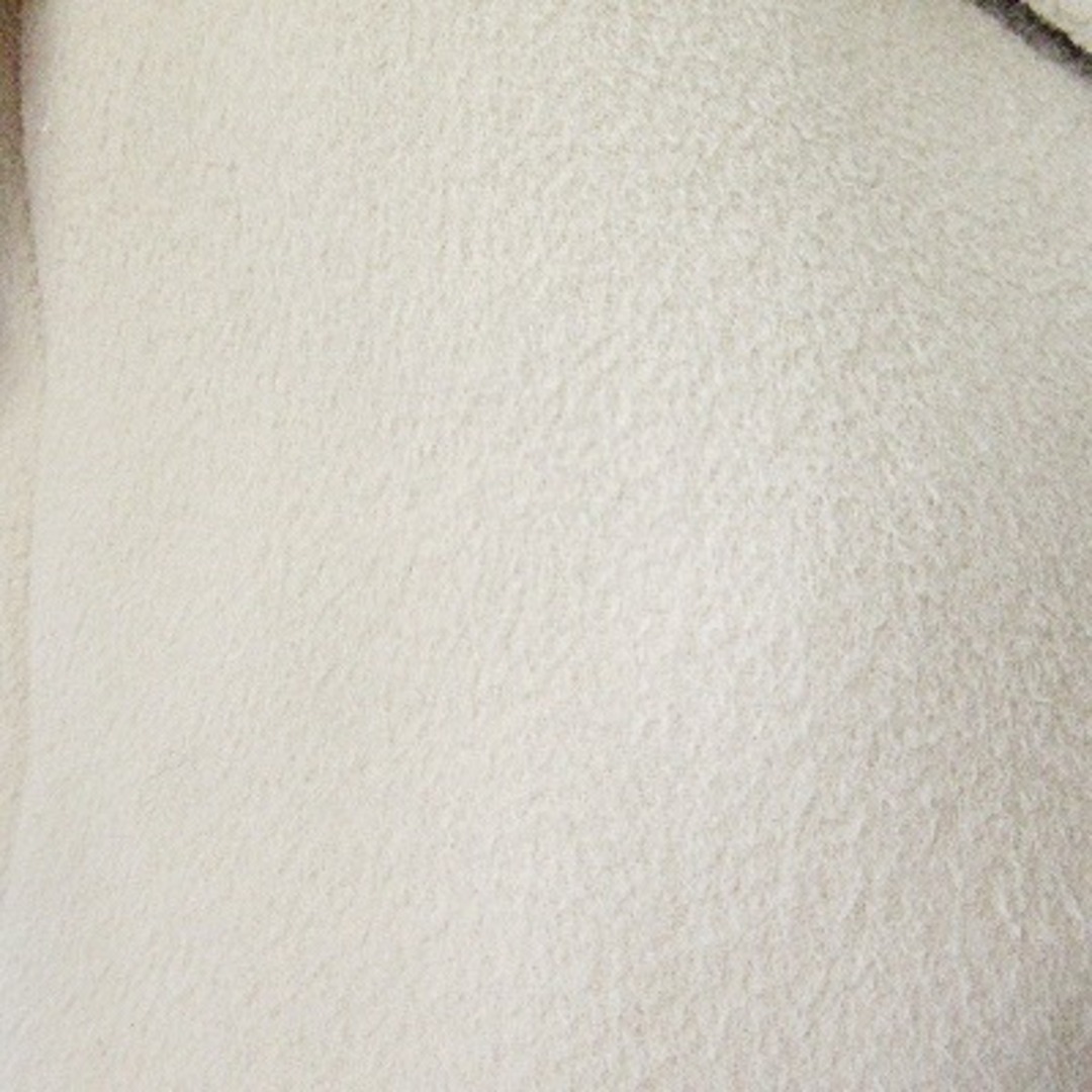 IENA(イエナ)のイエナ ノーカラーコート ジャケット フーディ ウール アイボリー 38 レディースのジャケット/アウター(その他)の商品写真