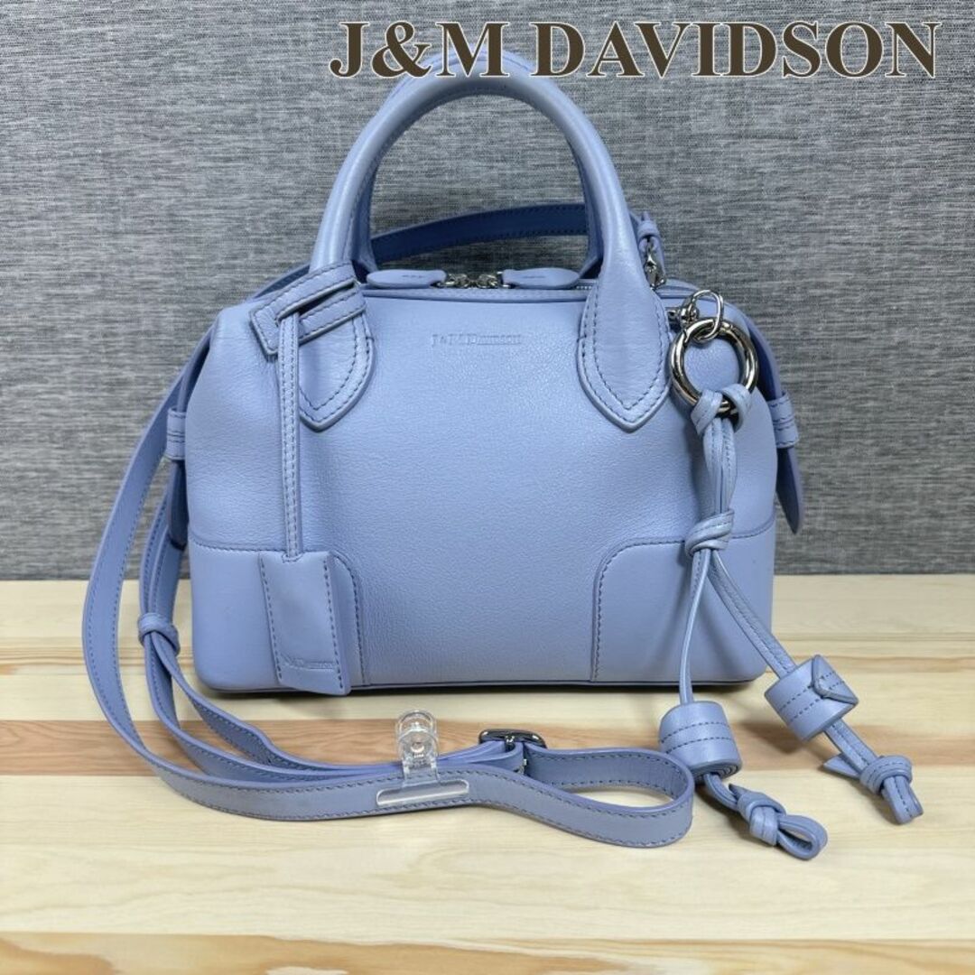 J&M DAVIDSON(ジェイアンドエムデヴィッドソン)のJ&M DAVIDSON 2WAYショルダーバッグ ミニボストン バウレット レディースのバッグ(ボストンバッグ)の商品写真