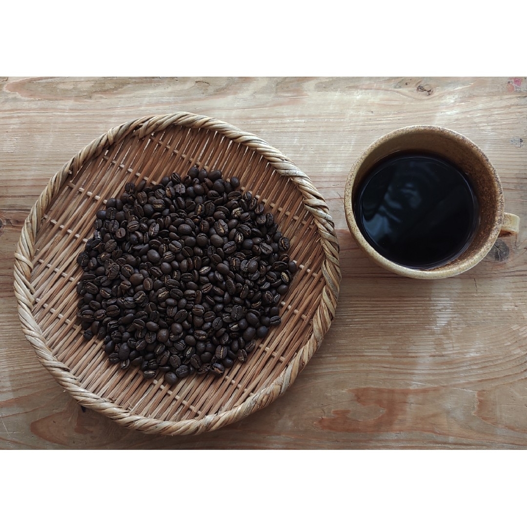 ミャンマー　ホーンビルコーヒーハニー　自家焙煎コーヒー豆　200g 食品/飲料/酒の飲料(コーヒー)の商品写真