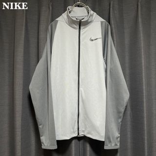 NIKE - 【y2k】NIKE ナイキ ドライフィット モックネック ジャケット ノームコア