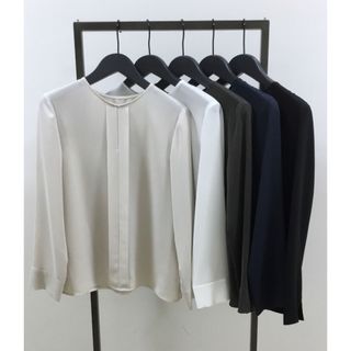 Theory luxe - Theory luxe 22SS ジップアップフーディー ブラック 38 