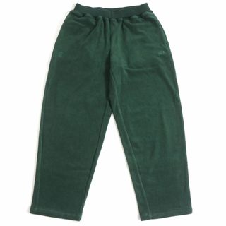 ウィンダンシー(WIND AND SEA)の未使用品□WIND AND SEA/ウィンダンシー SOFT PILE EASY PANTS ロゴ刺繍 パイル地 スウェットパンツ/イージーパンツ グリーン S 正規品　t06-st30220-18(その他)