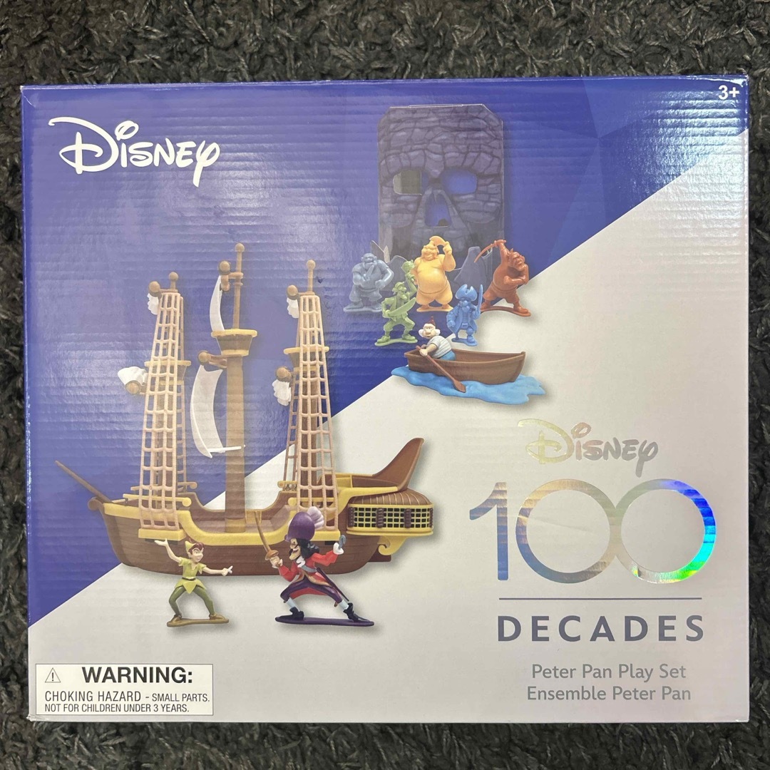 Disney(ディズニー)の開封済未使用ディズニーストア　ピーター・パン プレイセット Disney100 エンタメ/ホビーのフィギュア(SF/ファンタジー/ホラー)の商品写真