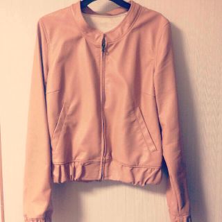 アロー(ARROW)のパウダーピンク♡ブルゾン(ブルゾン)