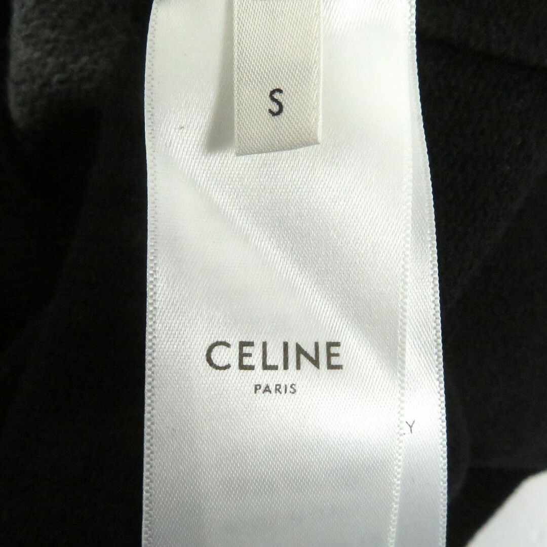 celine(セリーヌ)の未使用品□定価￥165,000 CELINE/セリーヌ 2A849915F アーガイル柄 Vネック ウール 長袖ニット/セーター 黒 S イタリア製 正規品 タグ付 メンズのトップス(ニット/セーター)の商品写真