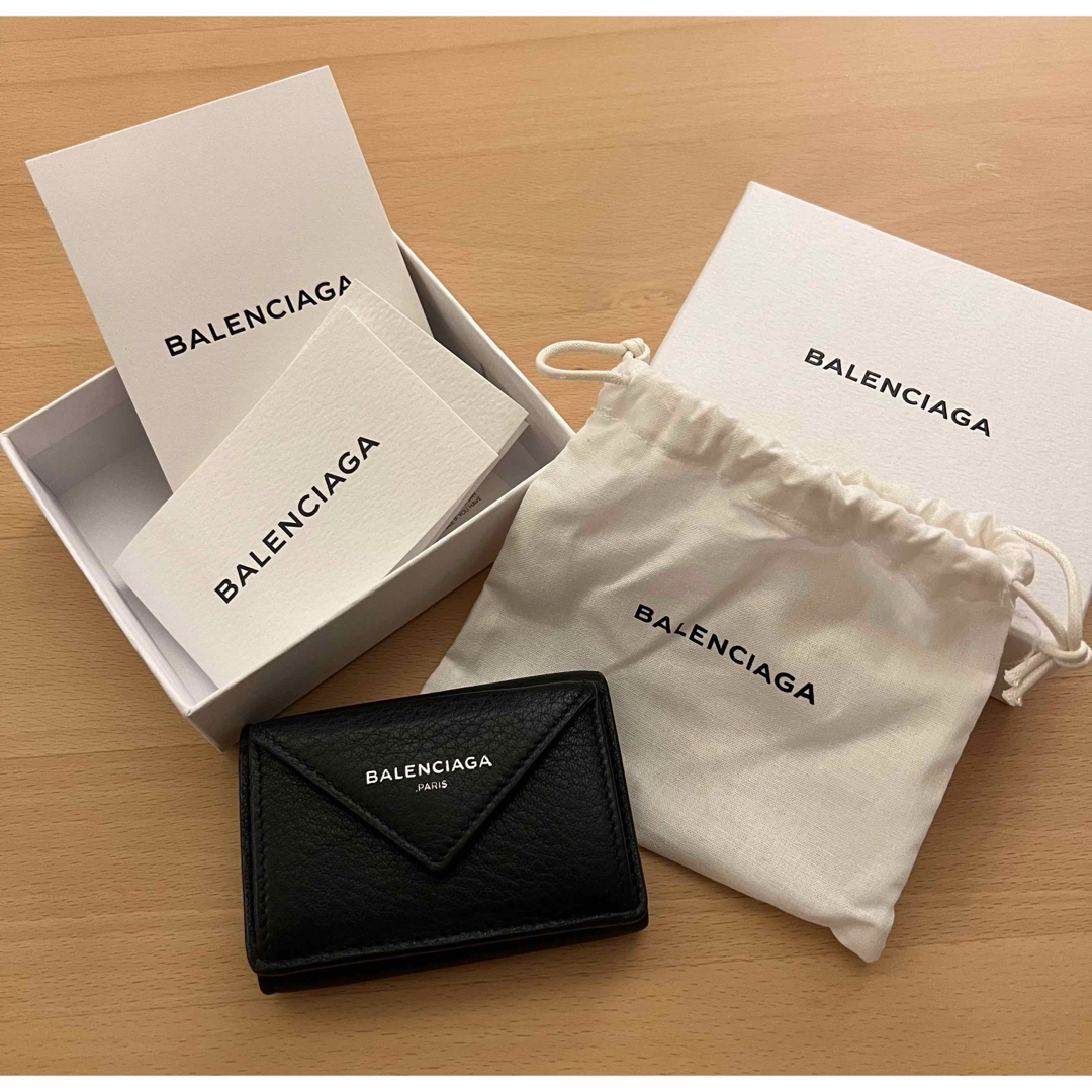 Balenciaga(バレンシアガ)のBALENCIAGA（バレンシアガ）ペーパーミニウォレット レディースのファッション小物(財布)の商品写真