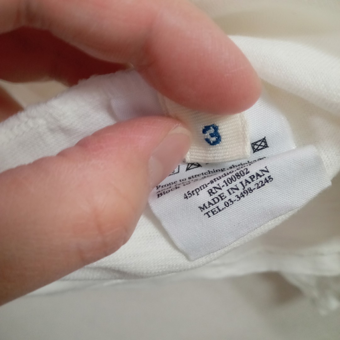 45rpm(フォーティーファイブアールピーエム)の45rpm　長袖シャツ メンズのトップス(Tシャツ/カットソー(七分/長袖))の商品写真