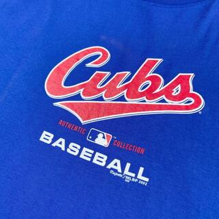 00年代 MLB シカゴ・カブス CHICAGO CUBS ロゴ Tシャツ メンズXXL相当(Tシャツ/カットソー(半袖/袖なし))