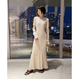 mame - mame kurogouchi リブドレス　サイズ2