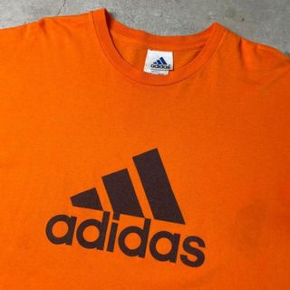 アディダス(adidas)の90年代 USA製 adidas アディダス パフォーマンスロゴ プリントTシャツ メンズL(Tシャツ/カットソー(半袖/袖なし))