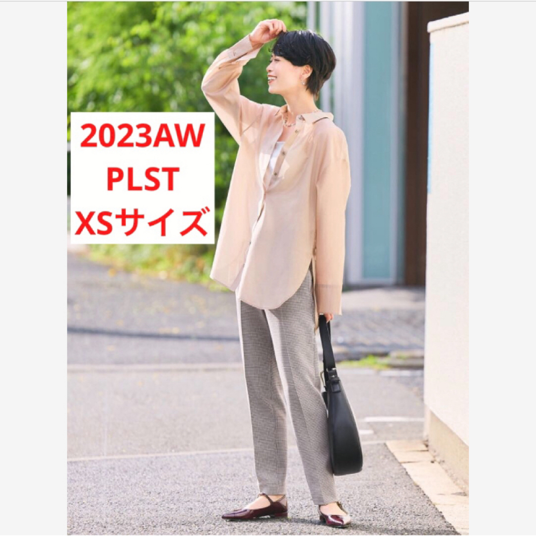 PLST(プラステ)の未使用＊現在販売中 PLST 上品PLUS STYLEスティックパンツ チェック レディースのパンツ(カジュアルパンツ)の商品写真