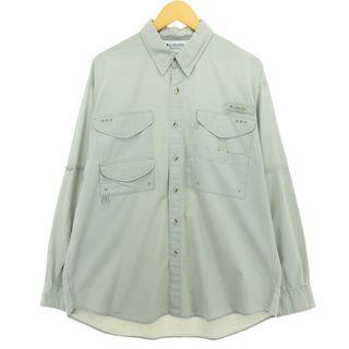 コロンビア(Columbia)の古着 90年代 コロンビア Columbia PFG 長袖 フィッシングシャツ メンズM ヴィンテージ /eaa422410(シャツ)