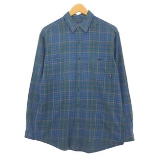 パタゴニア(patagonia)の古着 90~00年代 パタゴニア Patagonia ORGANIC COTTON オーガニックコットン 長袖 コットンチェックシャツ メンズS ヴィンテージ /eaa416693(シャツ)