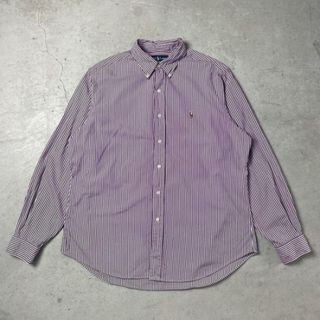 ラルフローレン(Ralph Lauren)のRalph Lauren ラルフローレン CLASSIC FIT 長袖 オックスフォード ストライプシャツ メンズXL相当(シャツ)