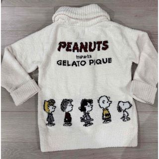 ジェラートピケ(gelato pique)のgelato pique PEANUTS オールスターズカーディガン(ルームウェア)