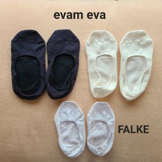 エヴァムエヴァ(evam eva)のevam eva カバーソックス  FALKE フットカバー インナーソックス(ソックス)