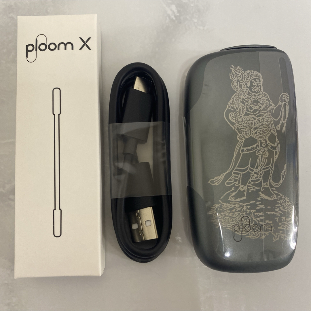 PloomTECH(プルームテック)の不動明王 レーザー加工 プルームエックス Ploom X プルームテック 本体 メンズのファッション小物(タバコグッズ)の商品写真