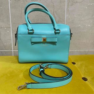 ケイトスペードニューヨーク(kate spade new york)のKate spade ハンドバッグ ショルダーバッグ ティファニーブルー(ハンドバッグ)