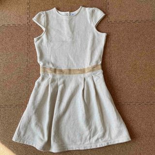 プチバトー(PETIT BATEAU)のPETIT BATEAU ラメワンピース152cm(ワンピース)