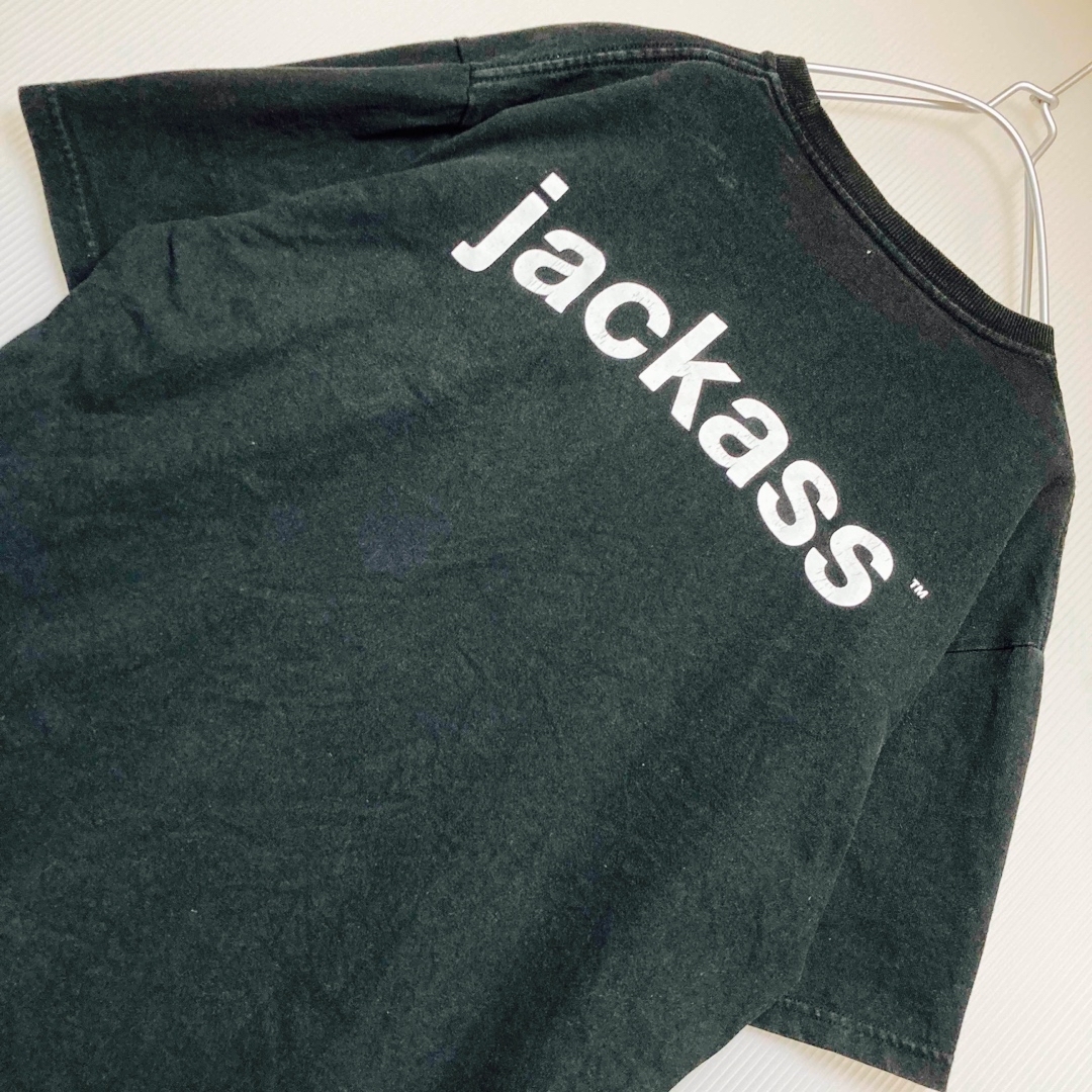 jackass(ジャッカス)のMTV Jackass Original Skull TEE/XL メンズのトップス(Tシャツ/カットソー(半袖/袖なし))の商品写真