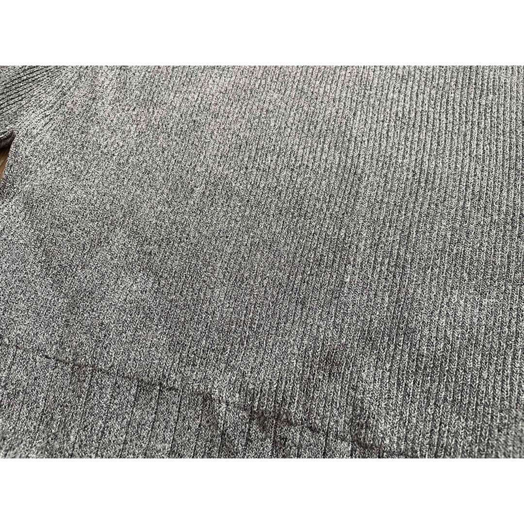 JEANASIS(ジーナシス)のジーナシス　サマーニット　グレー レディースのトップス(カットソー(半袖/袖なし))の商品写真