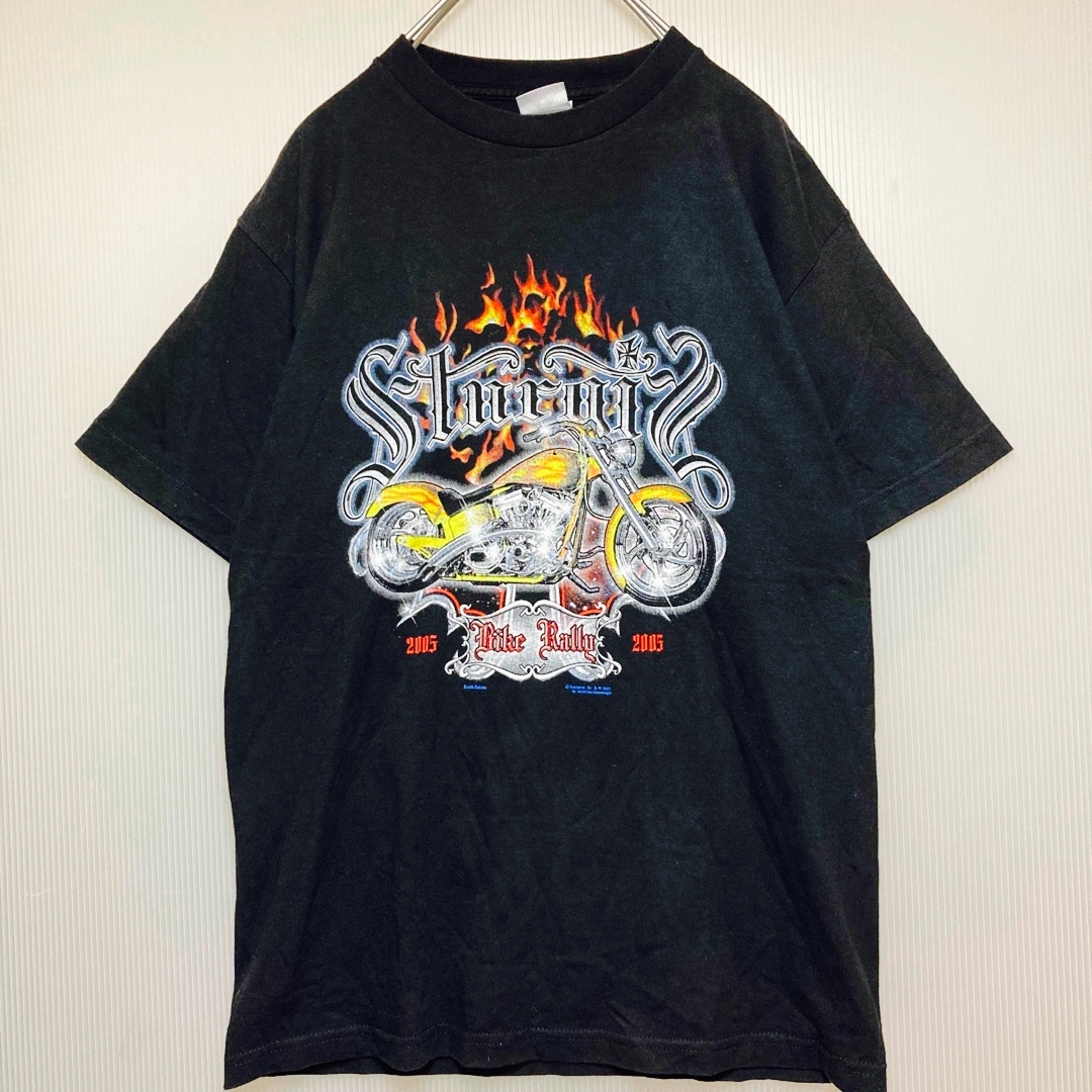 Harley Davidson(ハーレーダビッドソン)のSTURGIS スタージス  バイクラリー2005 Tシャツ Lサイズ相当 メンズのトップス(Tシャツ/カットソー(半袖/袖なし))の商品写真