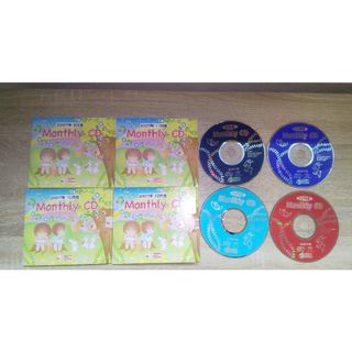 シチダシキ(七田式)の七田チャイルドアカデミー マンスリーCD 4枚(キッズ/ファミリー)