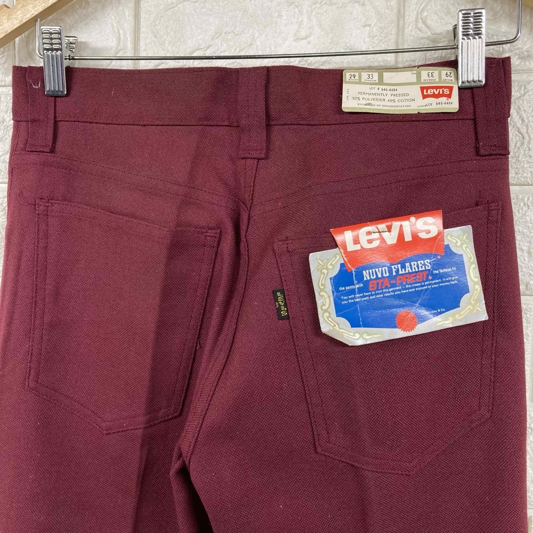 Levi's(リーバイス)のデッドストック 60s levi'sリーバイス スタプレ 646 W29 L33 メンズのパンツ(スラックス)の商品写真