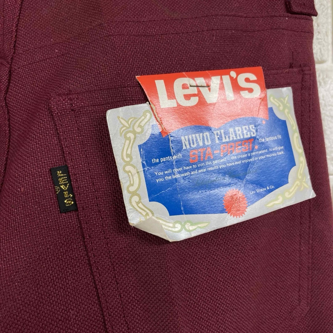 Levi's(リーバイス)のデッドストック 60s levi'sリーバイス スタプレ 646 W29 L33 メンズのパンツ(スラックス)の商品写真