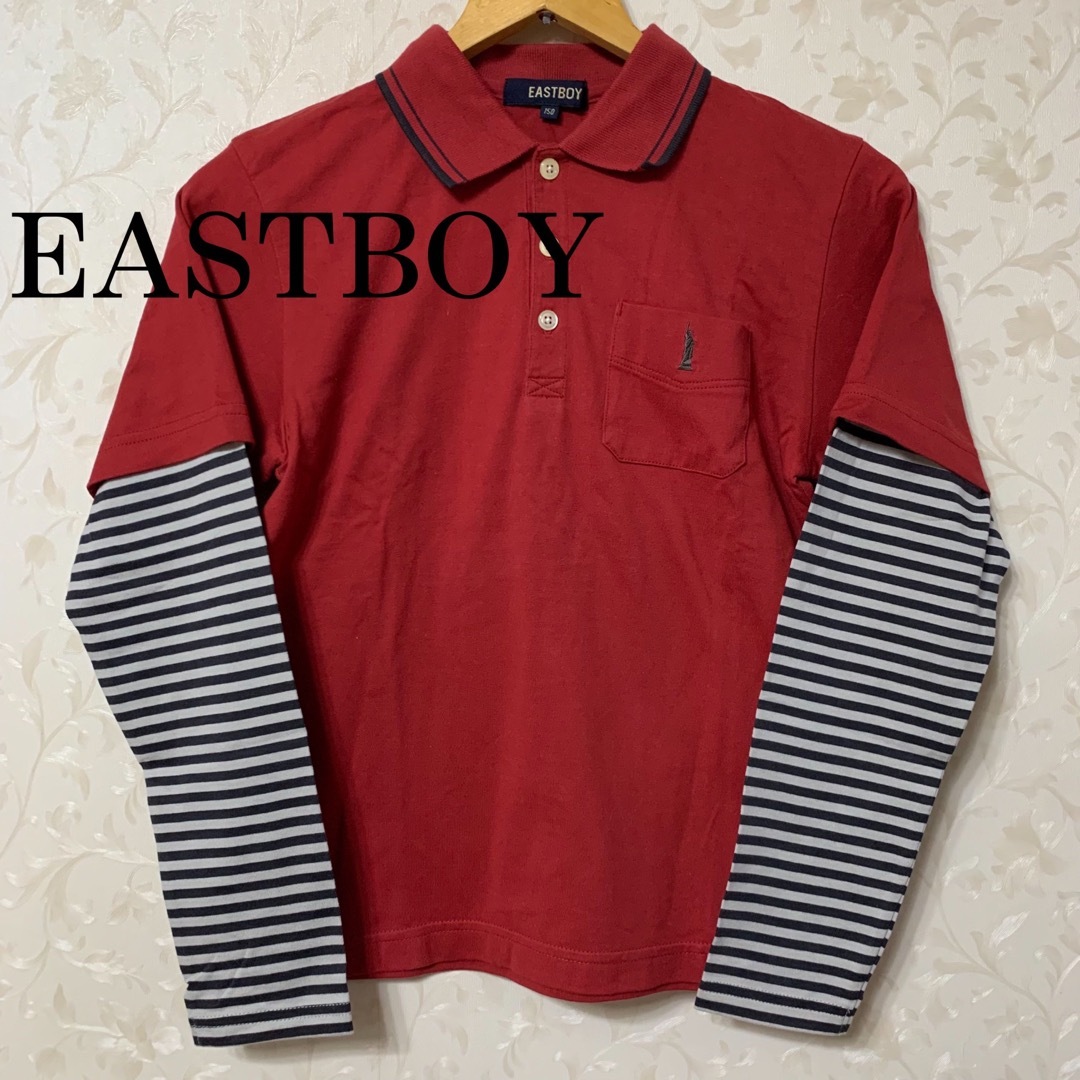 EASTBOY(イーストボーイ)の古着 EASTBOY 子供服 150 長袖Tシャツ 秋冬春服 キッズ/ベビー/マタニティのキッズ服男の子用(90cm~)(Tシャツ/カットソー)の商品写真