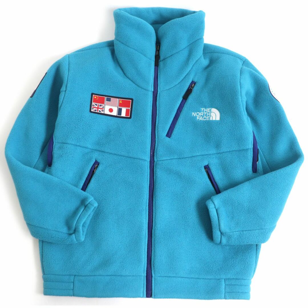 THE NORTH FACE(ザノースフェイス)の美品□ザ ノースフェイス NA72235 Trans Antarctica Fleece Jacket ワッペン ZIPUP フリースジャケット/ブルゾン ジェイド2 XL 正規品 メンズのジャケット/アウター(その他)の商品写真