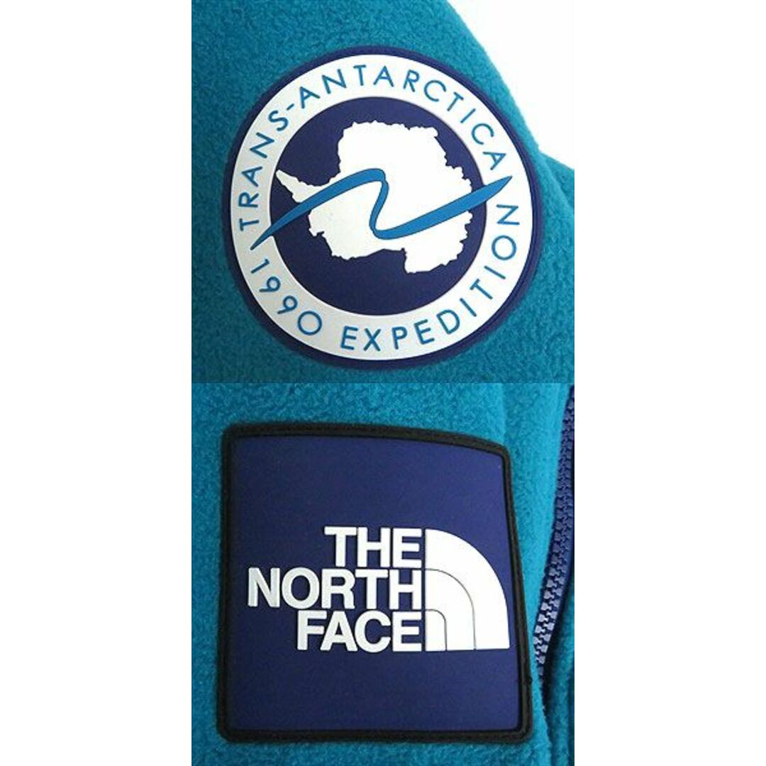 THE NORTH FACE(ザノースフェイス)の美品□ザ ノースフェイス NA72235 Trans Antarctica Fleece Jacket ワッペン ZIPUP フリースジャケット/ブルゾン ジェイド2 XL 正規品 メンズのジャケット/アウター(その他)の商品写真