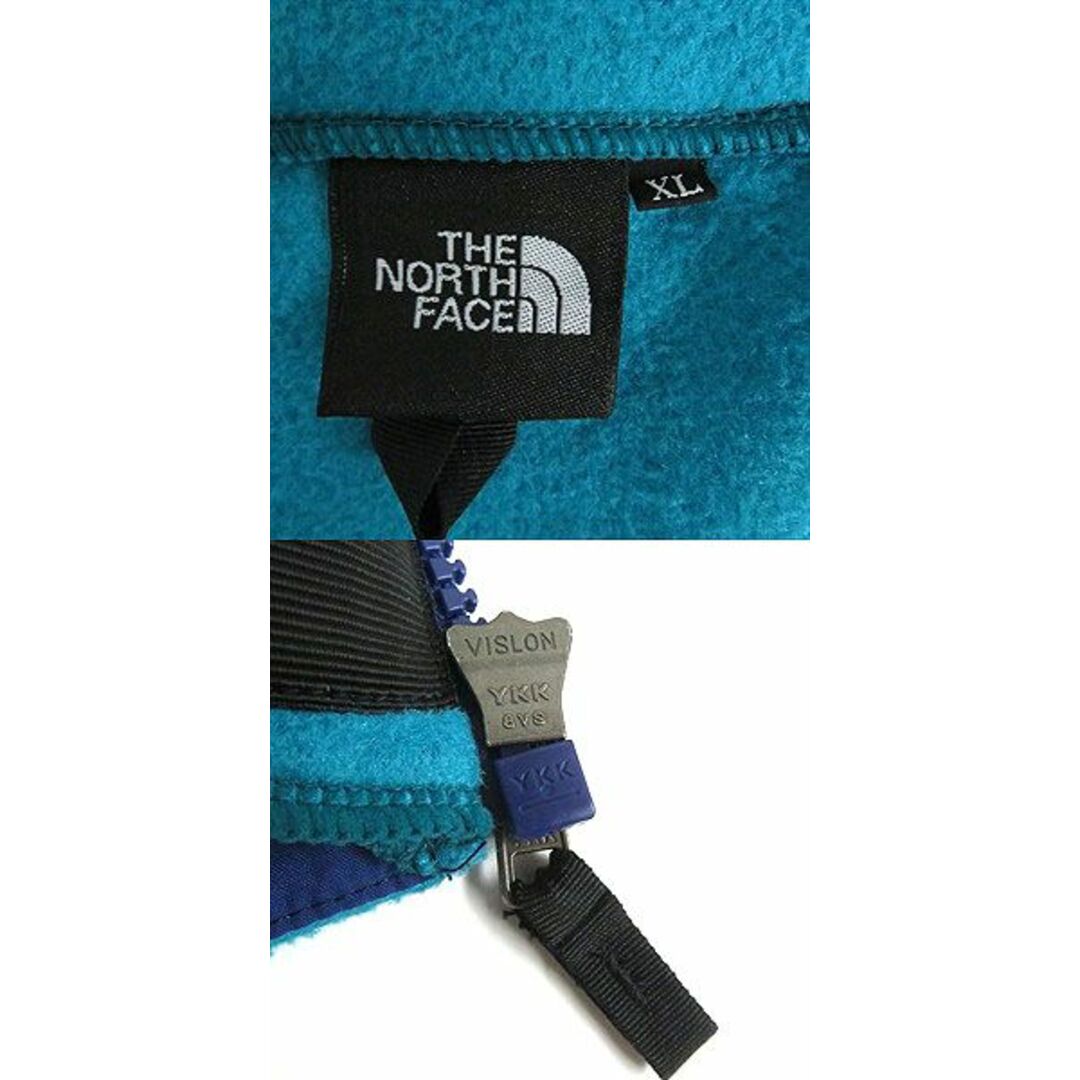 THE NORTH FACE(ザノースフェイス)の美品□ザ ノースフェイス NA72235 Trans Antarctica Fleece Jacket ワッペン ZIPUP フリースジャケット/ブルゾン ジェイド2 XL 正規品 メンズのジャケット/アウター(その他)の商品写真