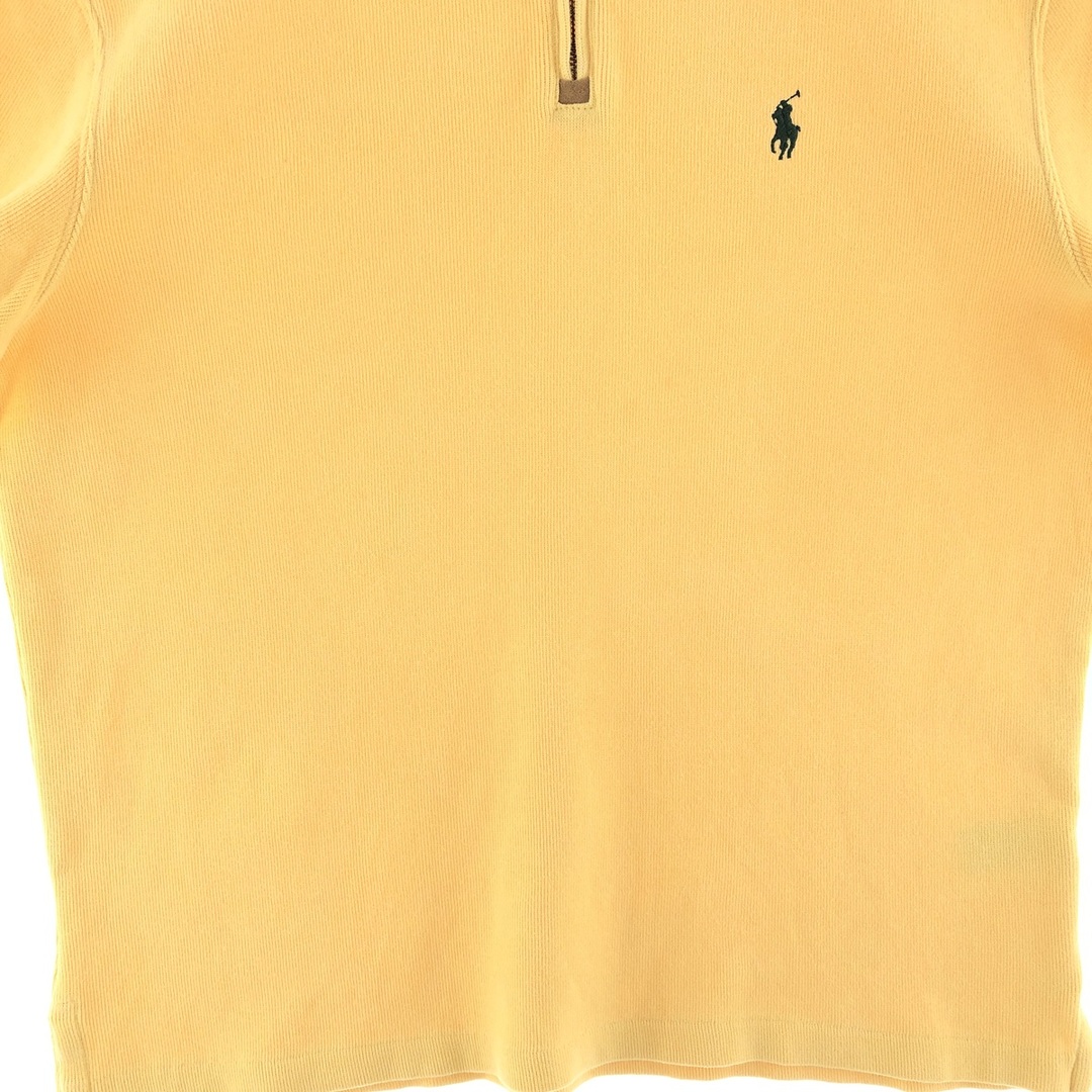 Ralph Lauren(ラルフローレン)の古着 ラルフローレン Ralph Lauren POLO RALPH LAUREN コットンニットハーフジップセーター メンズM /eaa390578 メンズのトップス(ニット/セーター)の商品写真