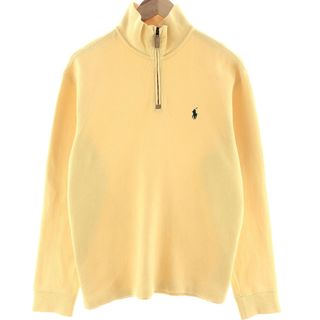 ラルフローレン(Ralph Lauren)の古着 ラルフローレン Ralph Lauren POLO RALPH LAUREN コットンニットハーフジップセーター メンズM /eaa390578(ニット/セーター)