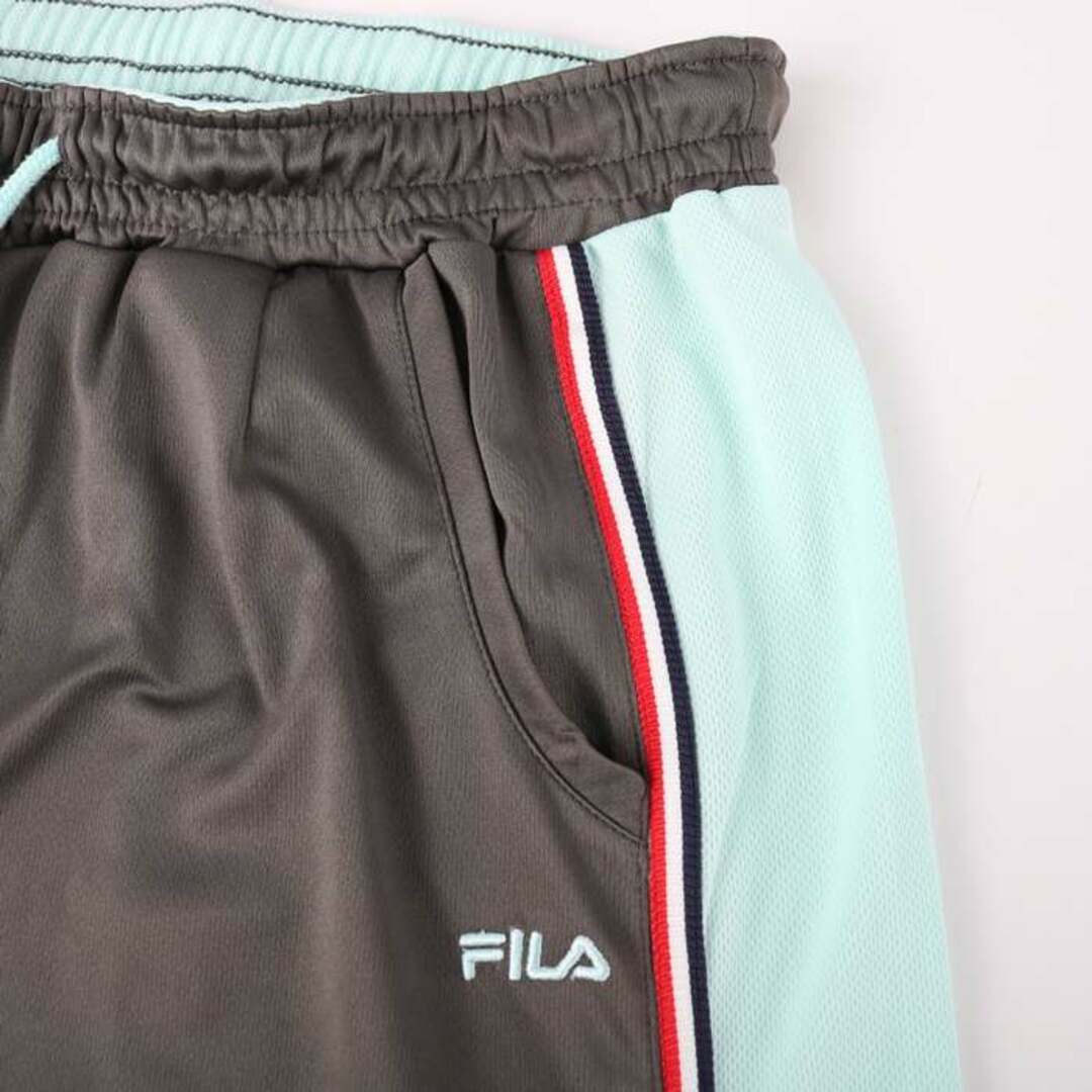 FILA(フィラ)のフィラ ロングパンツ ジャージパンツ 大きいサイズ スポーツウエア ボトムス レディース XLサイズ グレー FILA レディースのパンツ(その他)の商品写真