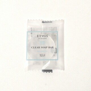 エトヴォス(ETVOS)のETVOS クリアソープバー 洗顔石けん 試供品 5g(洗顔料)