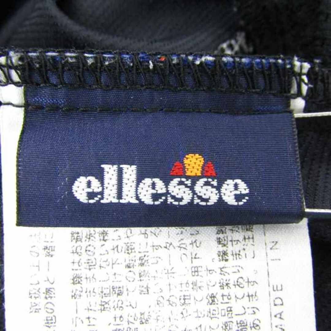 ellesse(エレッセ)のエレッセ クロップドパンツ ジャージパンツ スポーツウエア ボトムス レディース Lサイズ ネイビー ellesse レディースのパンツ(クロップドパンツ)の商品写真