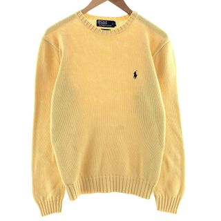 ラルフローレン(Ralph Lauren)の古着 ラルフローレン Ralph Lauren POLO by Ralph Lauren コットンニットセーター メンズM /eaa390402(ニット/セーター)