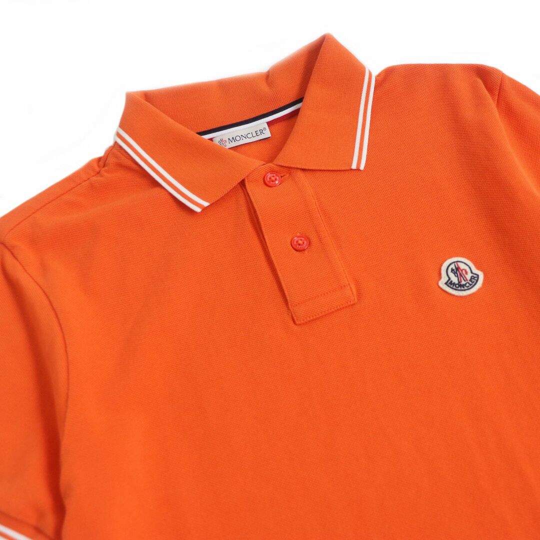 MONCLER - 美品□20SS MONCLER/モンクレール MAGLIA POLO MANICA CORTA ロゴワッペン コットン100% 半袖 ポロシャツ/カットソー オレンジ XS 正規品の通販 by 衣類&ブランドリサイクル GREEN ラクマ店【12/28~1/5年末年始休業】| モンクレールならラクマ MONCLER - 美品□20SS MONCLER/モンクレール MAGLIA POLO MANICA CORTA ロゴワッペン コットン100% 半袖 ポロシャツ/カットソー オレンジ XS 正規品の通販 by 衣類&ブランドリサイクル GREEN ラクマ店【12/28~1/5年末年始休業】| モンクレールならラクマ