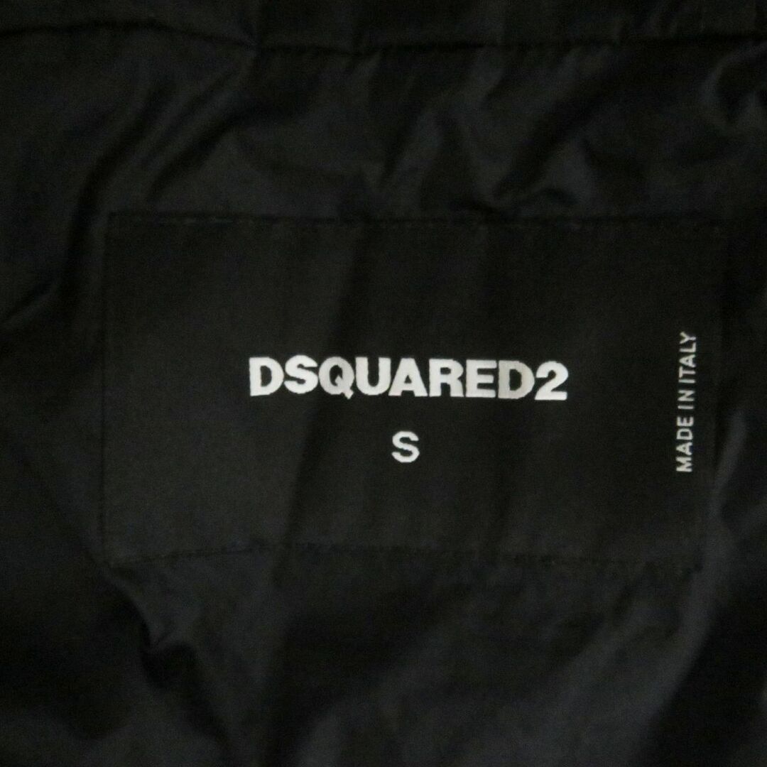 DSQUARED2(ディースクエアード)の良品□20AW DSQUARED2/ディースクエアード S74AH0098 TOKYO オリンピック記念 フーデッド ナイロンコート 黒 S 伊製 正規品 日本限定品 メンズのジャケット/アウター(ダウンジャケット)の商品写真