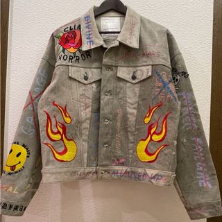 READYMADE - 【新品】レディメイド オーバーサイズワークジャケット セントマイケル カーキ